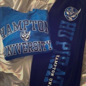 Hampton Universtiy Sweatsuit